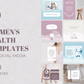 200 Women's Health Templates for Social Media