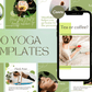 300 Yoga Templates For Social Media