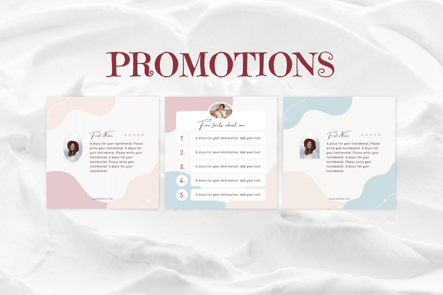 200 Sweets and Confectionery Templates for Social Media