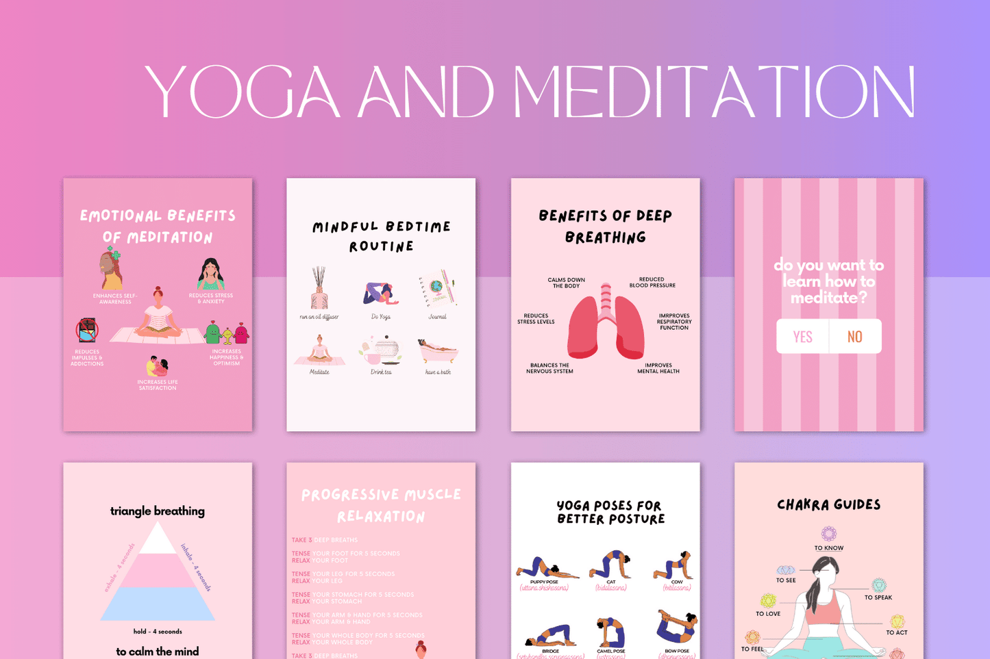 300 Yoga Infographics