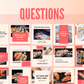 300 Sushi Templates for Social Media