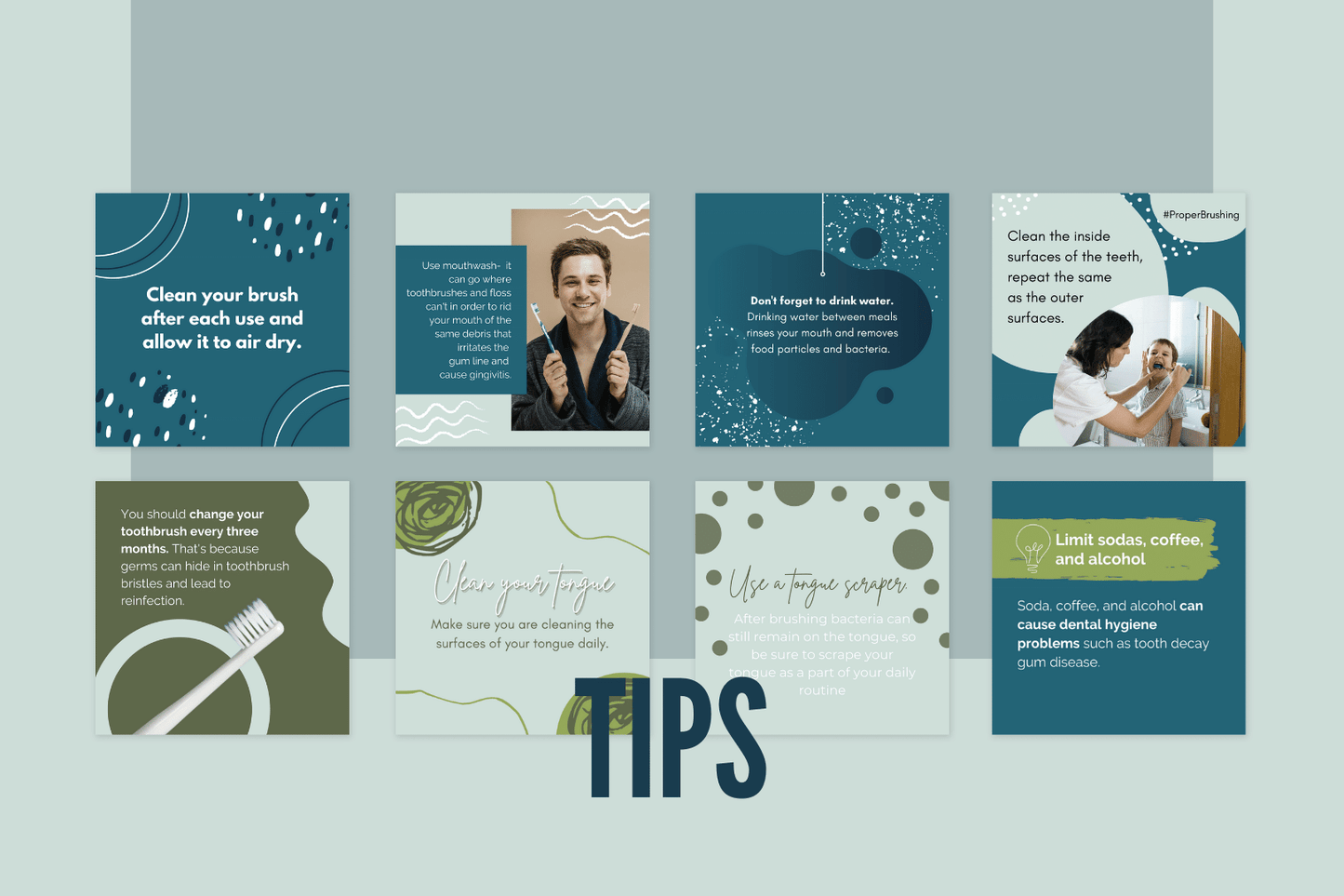 200 Dentist Templates for Social Media